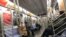 Subways are much emptier as many New Yorkers move to teleworking.