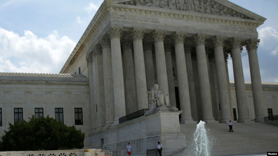 Gedung Mahkamah Agung AS di Washington DC (foto: dok). 