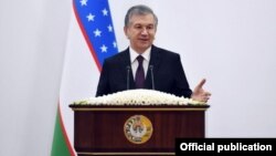 O'zbekiston Prezidenti Shavkat Mirziyoyev