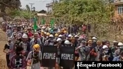 ကောလင်းဆန္ဒပြပွဲ ပစ်ခတ်နှိမ်နင်းမှု နှစ်ဦးထက်မနည်း သေဆုံး