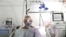 A patient breathes through an oxygen mask at the COVID-19 ICU unit of the Dr. Abdulah Nakas General Hospital in Sarajevo, Bosnia.