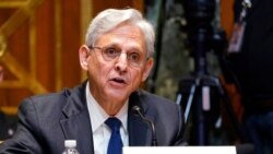 Attorney General Merrick Garland testifies before the Senate Appropriations Subcommittee on Commerce, Justice, Science, and Related Agencies during a hearing on Capitol Hill in Washington, June 9, 2021.