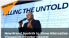 Dmitry Kiselev is seen at the announcement of the creation of the new media brand, Sputnik, in this screengrab from the Sputnik website.