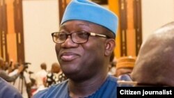 Shugaban kungiyar NGF, Dr Kayode Fayemi na jihar Ekiti