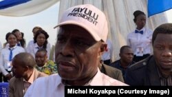 L'opposant Martin Fayulu lors d'un meeting à Butembo, Nord-Kivu, RDC, 15 février 2019. (Facebook/Michel Koyakpa)