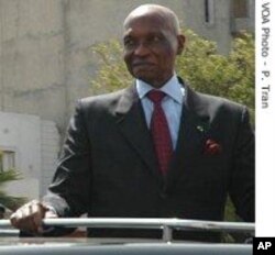 Senegal's 84- year old President, Abdoulaye Wade