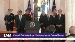 Ce qu’il faut retenir de l’intervention de Donald Trump