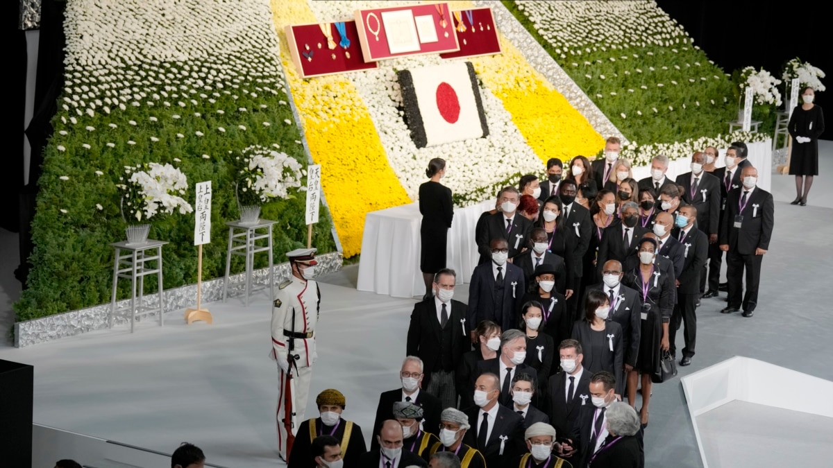 世界政要云集东京 出席日本为前首相安倍晋三举行的国葬
