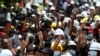 Myanmar Security Forces Use Stun Grenades, Tear Gas Against Protesters