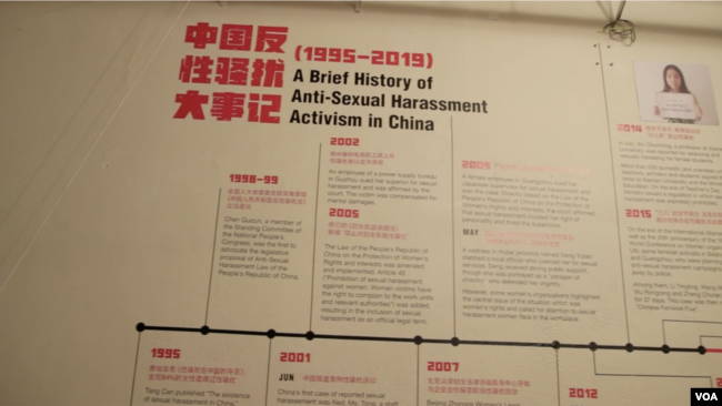 Metoo in China exhibition in NY