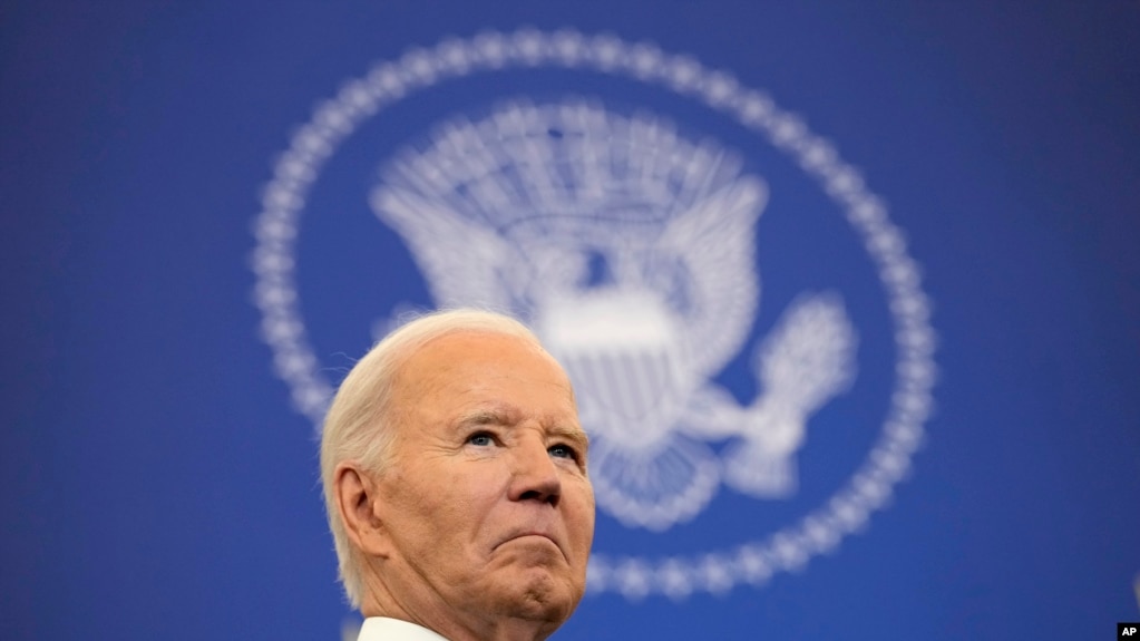 Tổng thống Joe Biden phát biểu về chính sách ngoại giao tại Bộ Ngoại giao Mỹ ở Washington, ngày 13/1/2025.