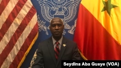 Dr Tulinabo Mushingi, ambassadeur des États-Unis au Sénégal et en Guinée Bissau, le 14 avril 2020. (VOA/Seydina Aba Gueye)