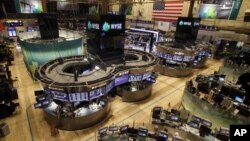 纽约证交所的交易大厅