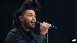 Bintang pop Kanada, Abel Tesfaye atau lebih dikenal sebagai The Weeknd