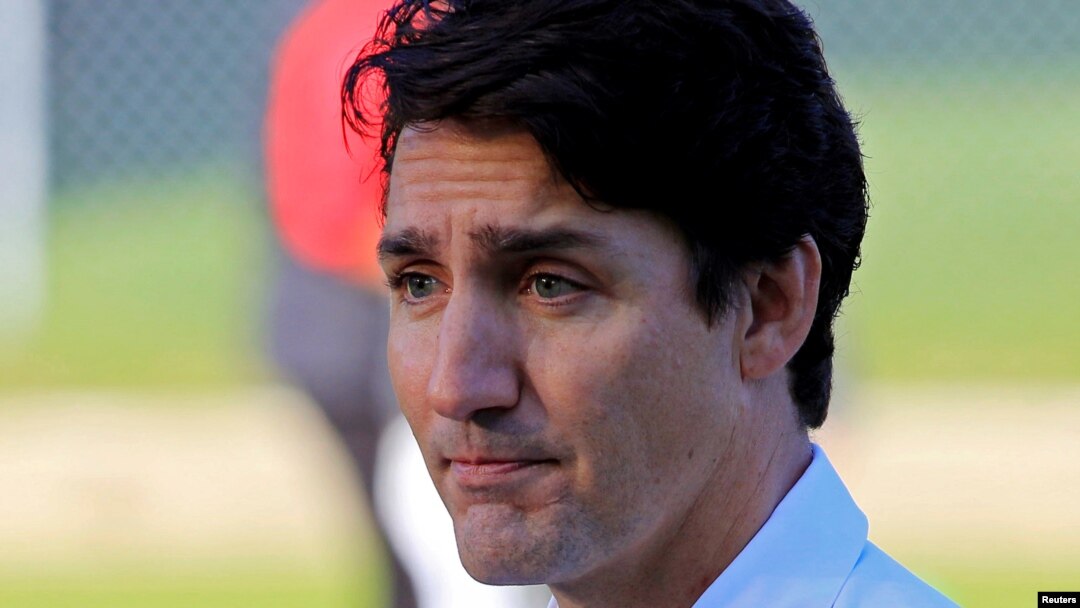 PM Kanada Justin Trudeau saat berkampanye di Fredericton, New Brunswick, Rabu (18/9). 