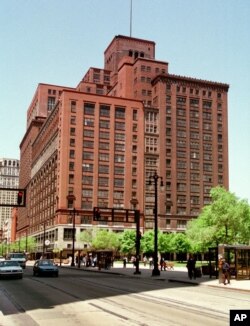 J.L. Hudson's department store stands in downtown Detroit, May 31, 1996. The iconic store's 1983 closing epitomized Detroit's economic downfall.