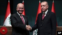 دیدار اردوغان و صالح