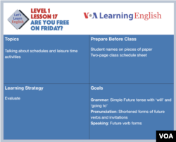 Let's Learn English - Level 1 - Lesson 17