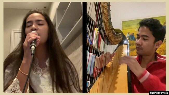 Musisi Harpa internasional, Rama Widi, berkolaborasi dengan ensemble Berklee College of Music dalam konser virtual Konser Untuk Indonesia.