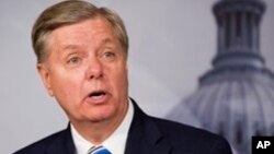 FILE - Sen. Lindsey Graham