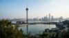 FILE - The Macau Tower is seen during the National Day holidays in Macao, Oct. 7, 2024. 