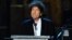 FILE - Bob Dylan accepts the 2015 MusiCares Person of the Year award at the 2015 MusiCares Person of the Year show in Los Angeles, California, Feb. 6, 2015.
