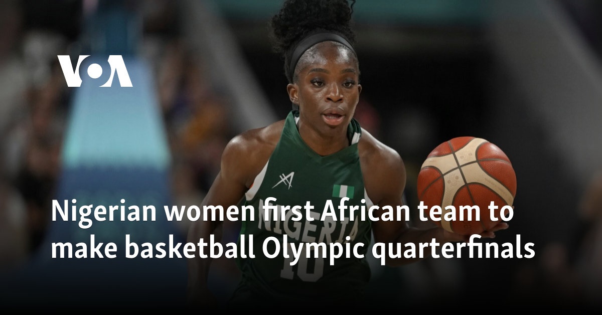 Nigerian women first African team to make basketball Olympic quarterfinals