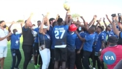 Festa dos Black Bulls campeões do Moçambola