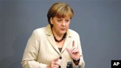 ທ່ານນາງ Angela Merkel ນາຍົກລັດຖະມົນຕີເຢຍຣະມັນ 