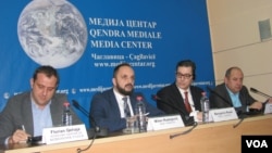 Tribina u Medija centru u Čaglavici na temu "Vladavina prava na Kosovu", 30. januar 2018.