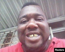 FILE - Alton Sterling, who was shot dead by police in Baton Rouge, La., on July 5, 2016, is seen in an undated photo posted on his Facebook account.