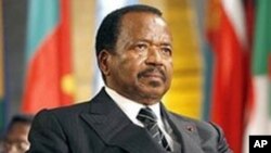 FILE - Cameroonian President Paul Biya. The 83-year-old has been in power for more than three decades.