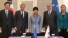 박근혜 대통령, EU 등과 연쇄 정상회담…북 핵 공조 논의