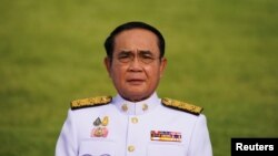 Thủ tướng Thái Lan Prayuth Chan-ocha trong quân phục (ảnh tư liệu, tháng 3/2021).