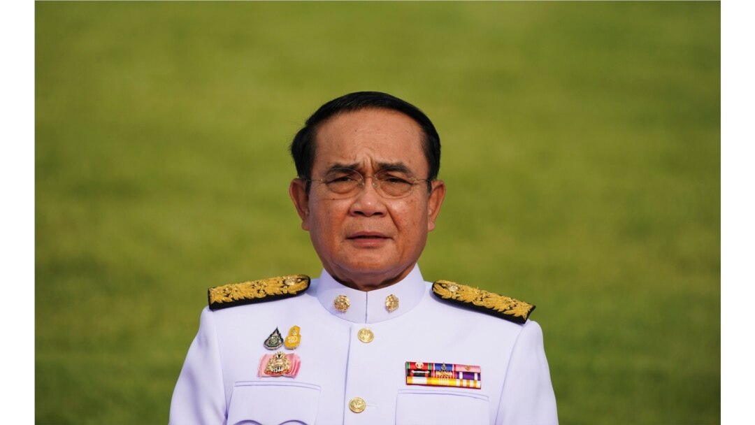 Thailand's Prime Minister Prayuth Chan-ocha attends a family photo session at the Government House in Bangkok, Thailand, March 30, 2021.
