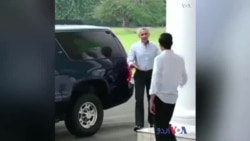 سابق امریکی صدر اوباما انڈونیشیا میں