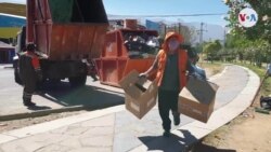 Bolivianas recicladoras hacen frente a la pandemia