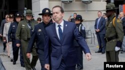 U.S. Customs and Border Protection Acting Commissioner John Sanders attends a Police Week event in Washington, U.S. May 16, 2019. Picture taken May 16, 2019. 