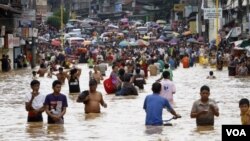 Sedikitnya 85 orang tewas dalam musibah banjir di Filipina (Foto: dok). Filipina mewaspadai wabah penyakit pasca banjir.