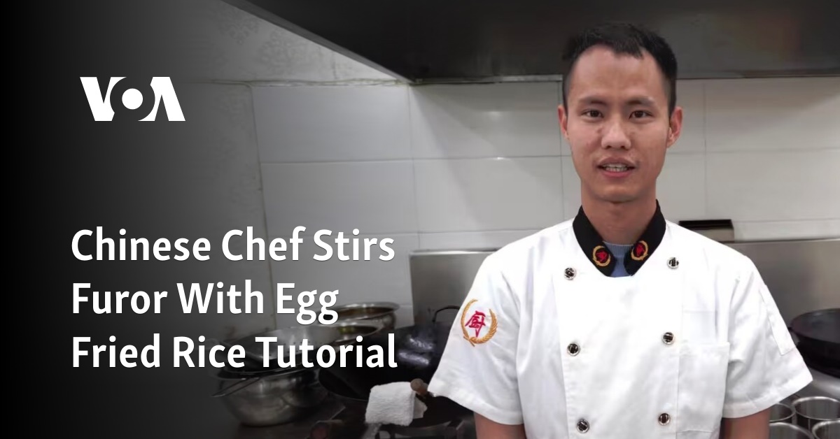 Chinese Chef Stirs Furor With Egg Fried Rice Tutorial