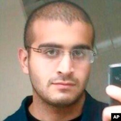This undated image provided by the Orlando Police Department shows Omar Mateen, the suspect in the Sunday, June 12, 2016 mass shooting at the Pulse gay nightclub in Orlando, Fla.