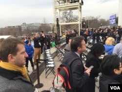 Donald Trump's associates and members of the Republican party at the US Capitol Hill.