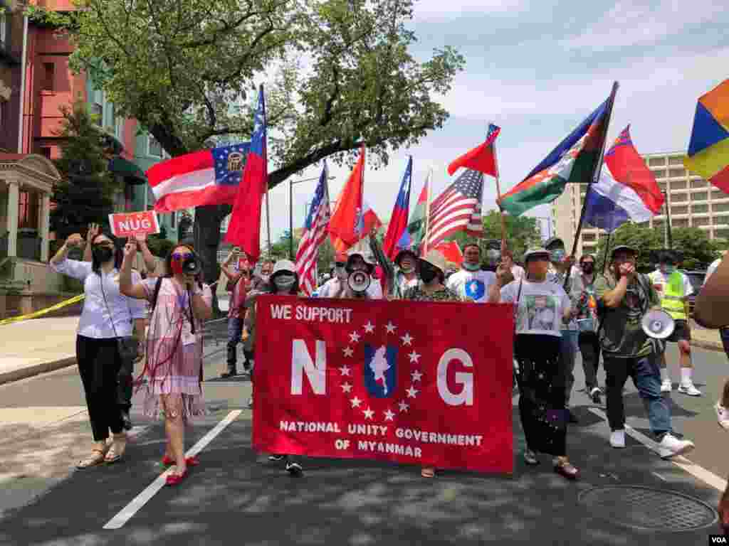DC protest ဆႏၵျပပဲြ