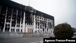 Almati hokimiyati binosi, 2022-yil, 10-yanvar