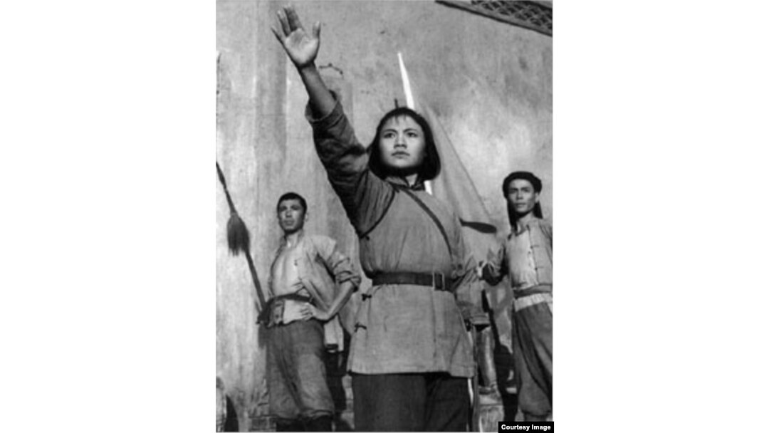 1961年的中国歌剧电影《洪湖赤卫队》剧照(网络图片)