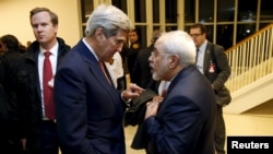 جواد ظریف و جان کری، وزرای خارجه ایران و آمریکا نقشی اساسی در مذارکرات هسته‌ای داشتند - عکس:آرشیو