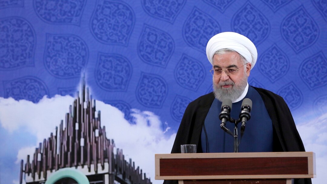 ایران کے صدر حسن روحانی۔