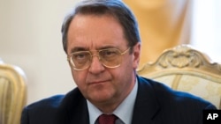 Thứ trưởng Ngoại giao Mikhail Bogdanov.