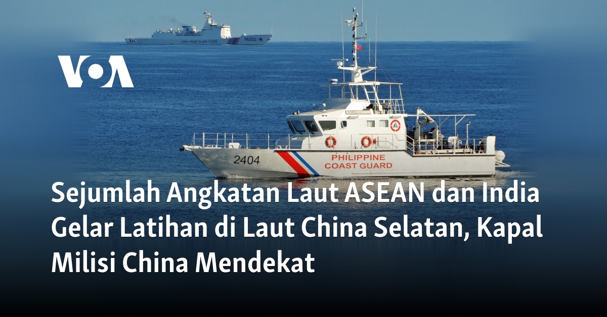 Sejumlah Angkatan Laut Asean Dan India Gelar Latihan Di Laut China