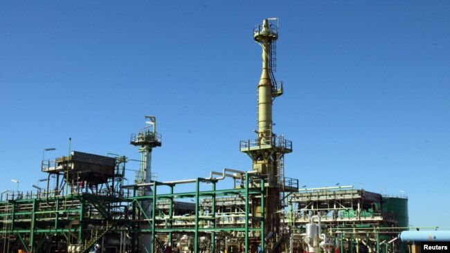 FILE - A view of Mozambique's Sasol's gas project is seen in Temane, of the Inhambane province, Mozambique, June 1, 2004.